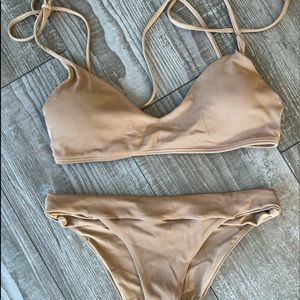 L Space 2 pc bikini sz large worn once